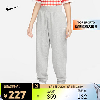 NIKE 耐克 女子OVERSIZE风高腰运动裤 SPORTSWEAR FLEECE 春季 DQ5888-063 L