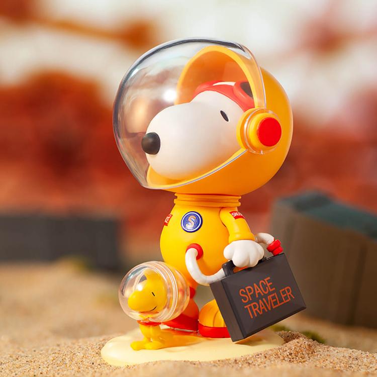  Snoopy太空系列手办史努比盲盒单盒