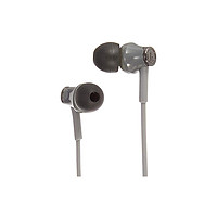 【】Audio Technica铁三角耳道式耳机灰色ATH-CK350M GY