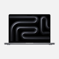 Apple苹果（Apple）MacBook Pro14.2英寸M3Pro/Max芯片苹果笔记本电脑 深空灰色【2023款】 14寸M3【8核+10核】16G+512