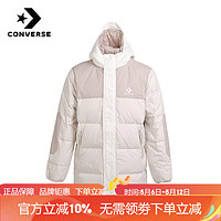 匡威（Converse） 匡威羽绒服男时尚保暖连帽休闲外套10023754 10023754-A03 M