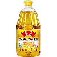 luhua 鲁花 5S压榨一级花生油1.8L物理压榨特香纯正家庭健康食用油 花生油1.8L