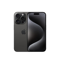 Apple 蘋果 iPhone 15 Pro (A3104) 128GB 黑色鈦金屬 支持移動聯通電信5G 雙卡雙待手機移動專享