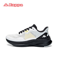 卡帕（Kappa）运动鞋绝影系列男子网面鞋休闲跑步鞋 经典白/黑色 36 