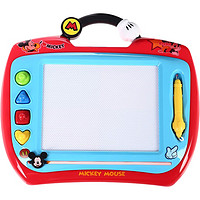 Disney 迪士尼 米奇彩色涂鴉板 磁性學習畫板寶寶寫字板幼兒童繪畫工具男玩具38DF1868送寶寶
