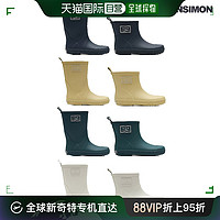 韓國直郵BENSIMON雨靴中筒短筒小眾外穿防滑防水靴子耐磨BSPPRB1
