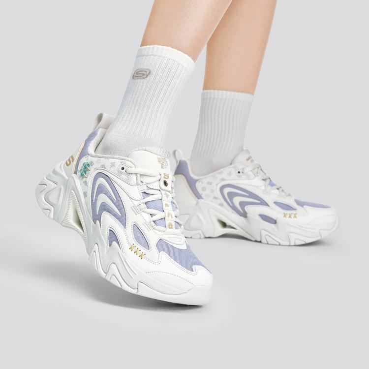 SKECHERS 斯凯奇 女式复古慢跑鞋 800022