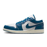 百億補貼：NIKE 耐克 男鞋Air Jordan 1 Low AJ1白藍復古運動籃球鞋FN5214-141