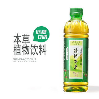 SENSACOOLS 清酷 绿茶草本植物饮料 清凉不怕火 整箱1*6瓶