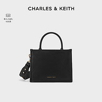CHARLES & KEITH CHARLES&KEITH;中號幻宙菱格單肩托特包CK2-30781842-1