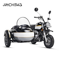 JINCHENG 金城 摩托小猴子小金童JC70B-9邊三輪摩托車侉子車 黑色