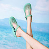 ACESC 艾斯臣 24夏新款女凉鞋包头厚底透气沙滩鞋平底镂空洞洞鞋