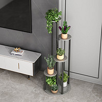 oylang/歐意朗 輕奢花架子客廳落地式2022新款陽臺多層置物架室內綠蘿植物擺放架