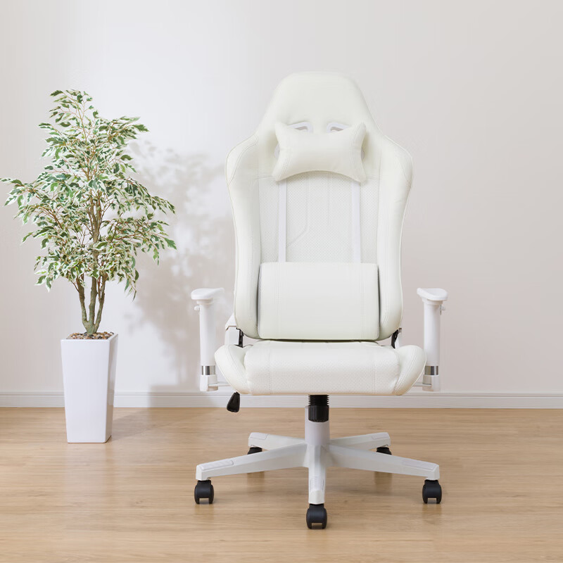 NITORI宜得利家居 家具 电脑办公椅电竞椅GM704 白色