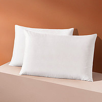 LUOLAI 罗莱家纺 罗莱（LUOLAI）枕头枕芯纤维枕成人舒弹压花对枕 舒弹压花呵护对枕 X