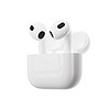 百亿补贴：Apple 苹果 AirPods (第三代)NY3 配闪电充电盒苹果耳机 蓝牙耳机