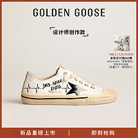                                                                                 Golden Goose【设计师创作款】Golden Goose 女鞋V-Star 星星运动休闲脏脏鞋 黑色 39码245mm