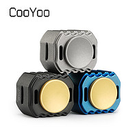 CooYoo GR Pro C電容指間陀螺EDC迷你鈦合金氚管成人指尖減壓玩具