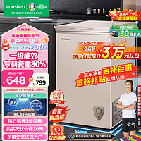 Ronshen 容聲 鮮凈系列 BD/BC-100ZMSM 冰柜 100L 鈦空金