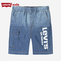 LEVI'S儿童童装短裤LV2412121GS-003 河床蓝 120/56