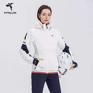 TITTALLON 体拓 滑雪服套装 女冬季保暖防风防水专业双板滑雪上衣