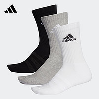 adidas 阿迪達斯 官方男女經典舒適短筒運動襪子H27749