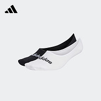adidas 阿迪達斯 兩雙裝運動襪子船襪男女adidas阿迪達斯官方HT3448