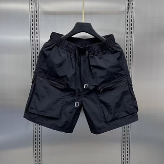 JIKADI 纪卡迪 夏季新款重磅高品质美式短裤