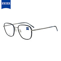 ZEISS 蔡司 眼镜框全框ZS22112LB钛镜架460海蓝玳瑁色/枪色M款+蔡司防蓝光1.6
