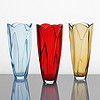 CRYSTALITE 捷克進口CRYSTALITE BOHEMIA水晶玻璃花瓶 輕奢透明 歐式簡約擺件