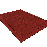 BULULOM 布魯羅曼 紅色喜慶入戶門地墊家用玄關防滑腳墊大門口進門墊可裁剪高級地毯