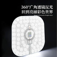 88VIP：damocamp 玳瑁 包郵玳瑁LED吸頂燈替換燈芯家用節能方形磁吸燈盤燈條燈管燈泡36w