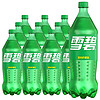 百億補貼：可口可樂 雪碧1.25L*12瓶清爽檸檬味汽水碳酸飲料大瓶裝聚餐飲品整箱包郵