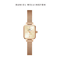 Daniel Wellington DW女表全新復古小方糖鋼帶石英腕表 DW00100651