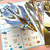 紙貴滿堂 紙飛機折紙專用紙大全全世界比賽diy教程彩色3d手工書立體書禮盒