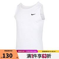 NIKE 耐克 夏季男子運動休閑無袖T恤AR6070-100