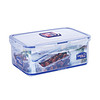 LOCK&LOCK 家用塑料保鮮盒可微波爐加熱飯盒學生上班族便當盒冰箱收納儲物盒