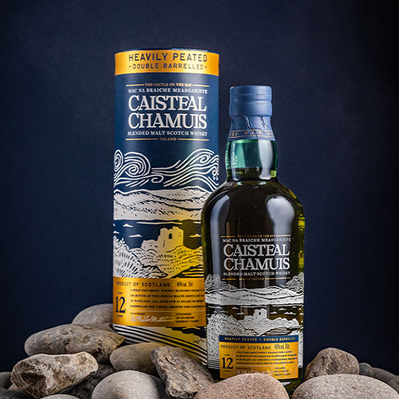 幽灵古堡（Caisteal Chamuis）【原瓶】英国莫斯本泥煤麦芽威士忌洋酒 幽灵古堡雪莉桶威士忌700ml