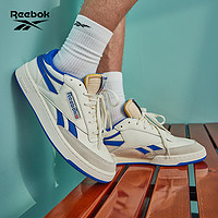 Reebok 銳步 官方男女情侶款CLUB C REVENGE復古小白鞋板鞋