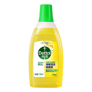 Dettol 滴露 柠檬地板清洁剂750mL瓷砖木地板拖地去油污杀菌