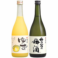 88VIP：UMENOYADO 梅乃宿 日本原装进口梅乃宿梅酒 柚子酒720ml