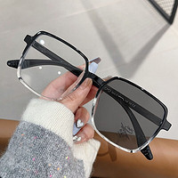 Erilles 1.56变色两用镜片+正方形TR90眼镜框（多款可选）