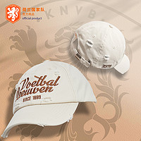 ALL STAR PARTNER 聚星動力 荷蘭國家隊官方產品 | 米白色破洞棒球帽橙衣軍團休閑百搭潮流