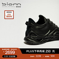 爱步（ECCO）BIOM INFINITE 运动鞋男 2024年夏季跑鞋训练鞋男鞋 825634 黑色82563401001 40