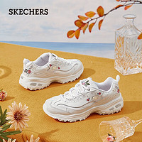 斯凯奇（Skechers）熊猫鞋女士休闲鞋厚底增高老爹鞋运动896155/11977 11977-白色/WHT 40