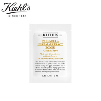 科颜氏（Kiehl's）金盏花爽肤水 3ml单片（）