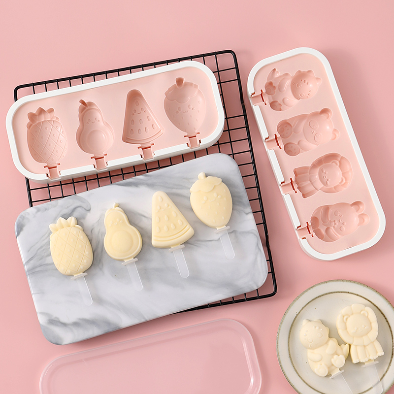 雪糕模具 芝士奶酪棒模具食品级硅胶梦龙冰淇淋家用自制儿童