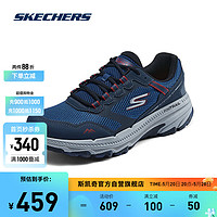 SKECHERS 斯凱奇 2024新款運動鞋競速跑鞋戶外徒步訓練鞋男鞋220754
