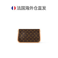 LOUIS VUITTON 路易威登 歐洲直郵LOUISVUITTON路易威登Diane女士棕色復古老花單肩手提包