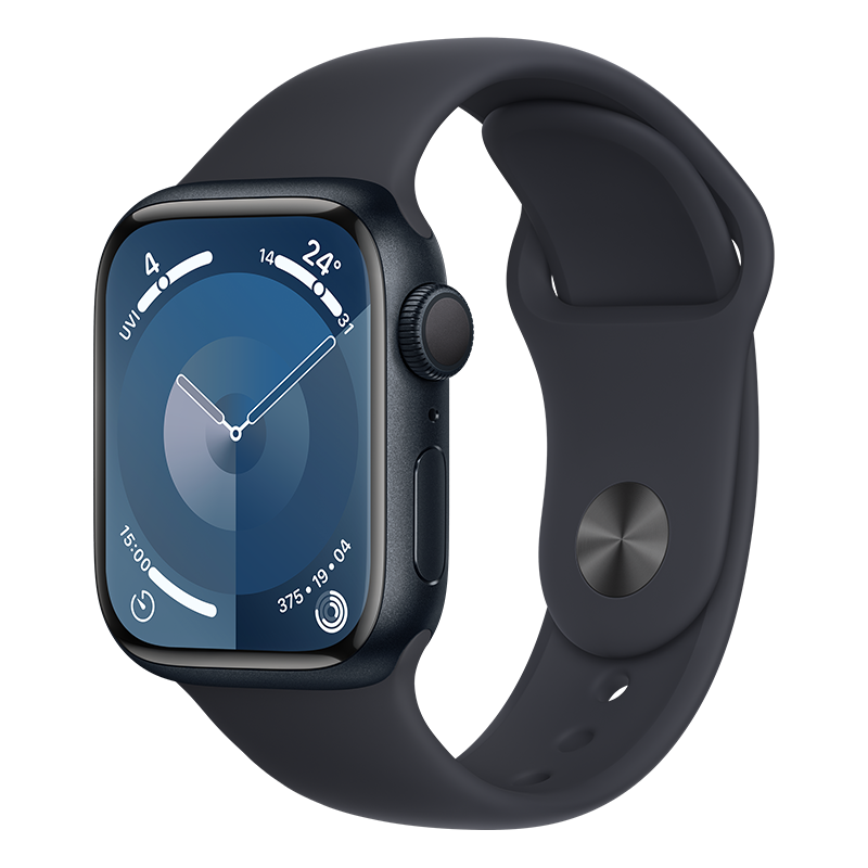 Apple/苹果Watch Series 9智能手表GPS版运动版41 45mm可选 41mm（GPS款）